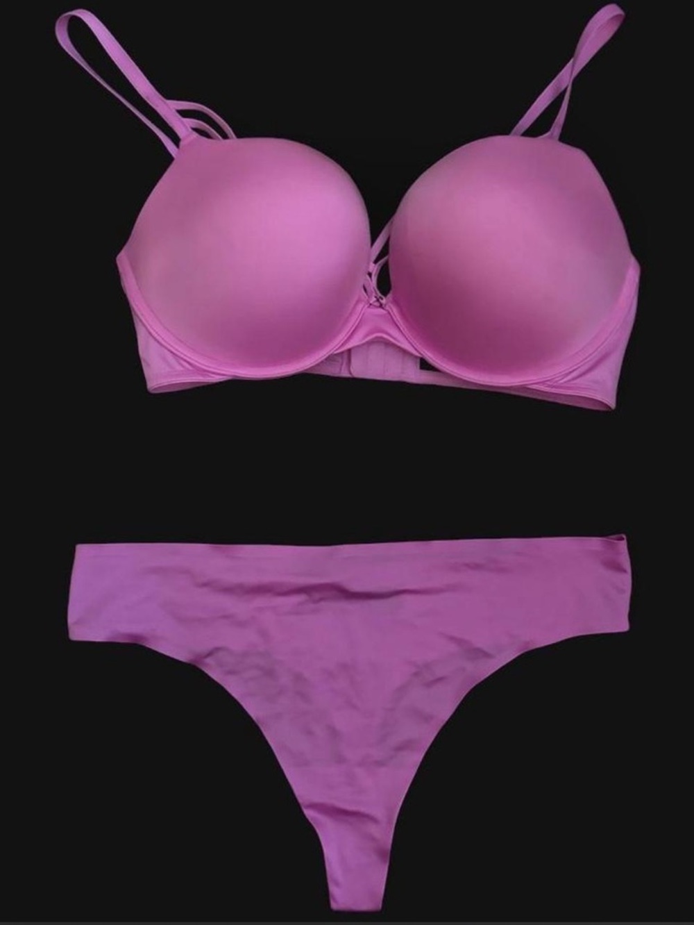 smart & sexy Orchid Pink T-Shirt Push Up Bra with Smooth Finish